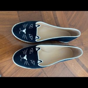 Charlotte Olympia Capri Kitty flats excellent!